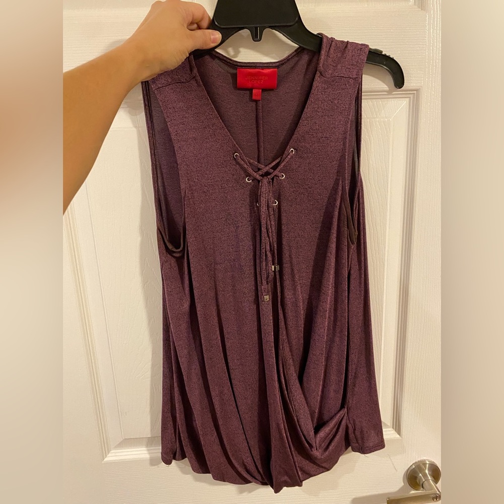 2 for 1 J-Lo tops purple and blue